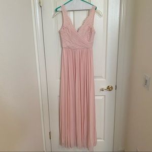 BHLD Light Pink Bridesmaid dress
